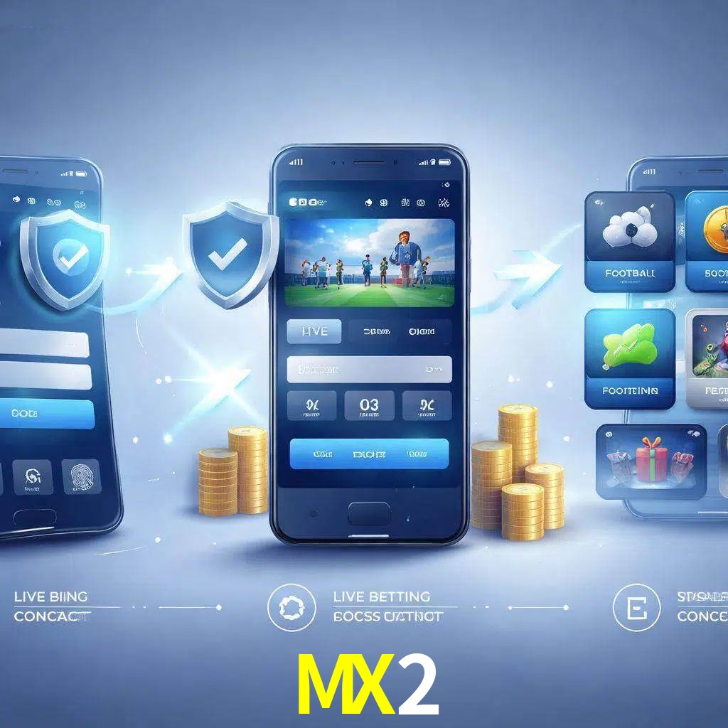 Pasos de acceso a la app MX2 en pantalla de teléfono móvil